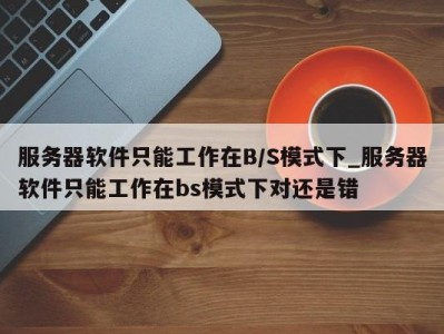 哈尔滨服务器软件只能工作在B/S模式下_服务器软件只能工作在bs模式下对还是错 